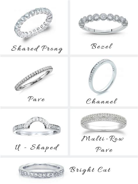 designer band rings|different ring band styles.